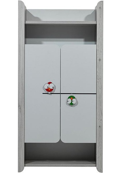 Rengarenk Bırdy Oyuncak Dolabı