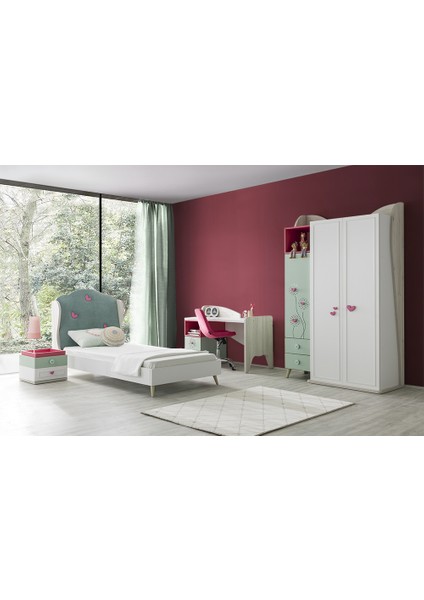 Rengarenk Candy 3 Kapaklı Dolap modelleri