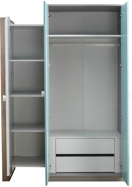 Rengarenk Deep 3 Kapaklı Dolap fiyatları