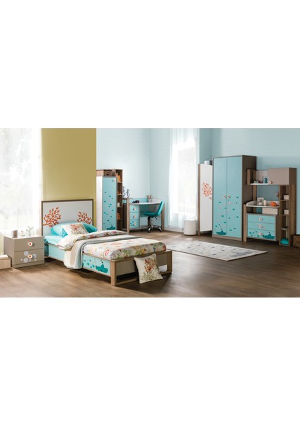 Rengarenk Deep 3 Kapaklı Dolap fırsatları