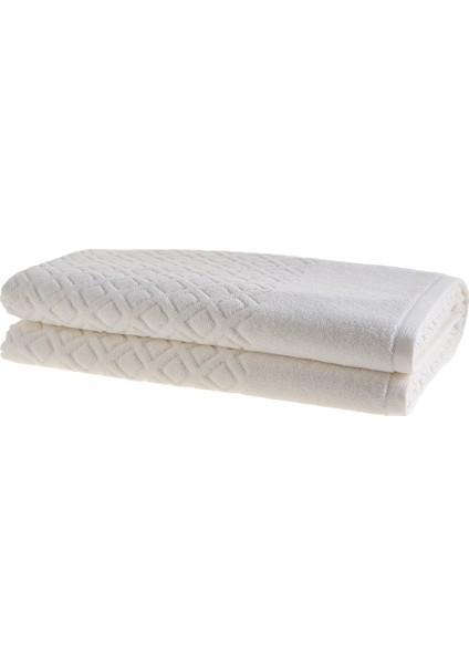 Luxury Banyo Havlusu 90X150CM - Krem