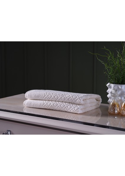 Luxury Banyo Havlusu 90X150CM - Krem fiyatları