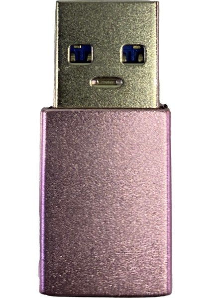 Type-C To USB Çevirici Pembe