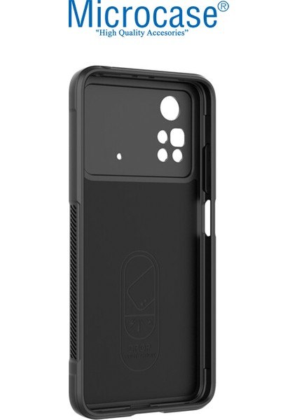 Xiaomi Poco M4 Pro 5g Miami Serisi Darbeye Dayanıklı Silikon Kılıf - Açık Gri modelleri