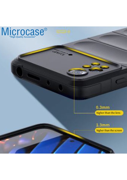 Xiaomi Poco M4 Pro 5g Miami Serisi Darbeye Dayanıklı Silikon Kılıf - Koyu Gri fırsatları