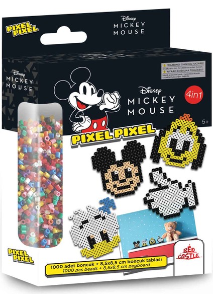 Boncuk Eğitici, Eğlenceli Aktivite Ve Etkinlik Oyuncak Seti, Disney Mickey Mouse BB16-03