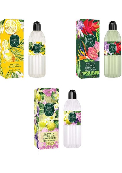 Kolonya Verbena & Zinde Limon, Klasik Limon ve Yağmur Ormanları