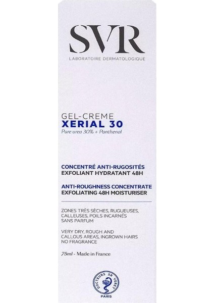 Xerial 30 Gel Cream Nemlendirici Krem 75 ml
