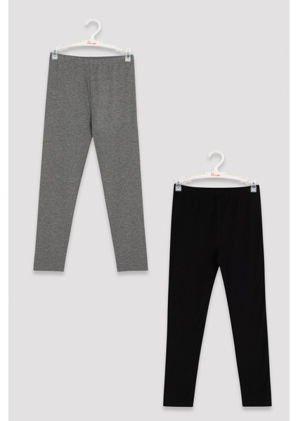 Çok Renkli Girl Classy 2li Legging