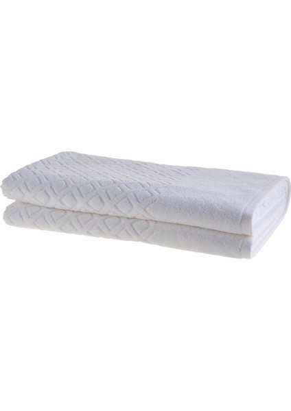 Luxury Banyo Havlusu 90X150CM - Beyaz