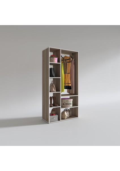 Kenzlife giysi dolabı hüsamettin 180*090*40 crd gardırop