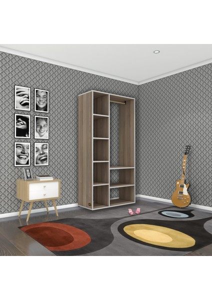 Kenzlife giysi dolabı hüsamettin 180*090*40 crd gardırop