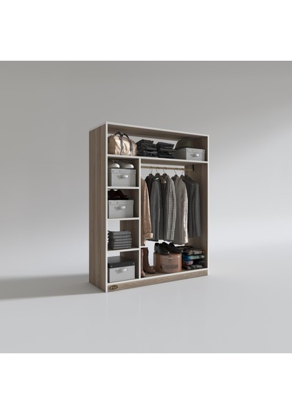 Kenzlife giysi dolabı necmettin 150*120*40 crd gardırop