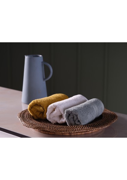 Sense El Havlusu 30X50CM 3'lü Set - Hardal, Yeşil, Krem fiyatları