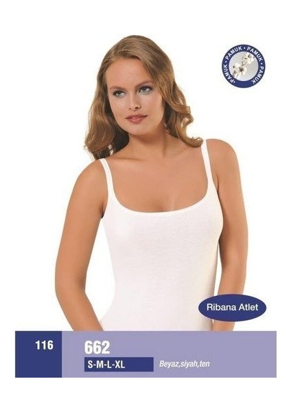 Nbb 662 Bayan Ip Askılı Ribana Atlet