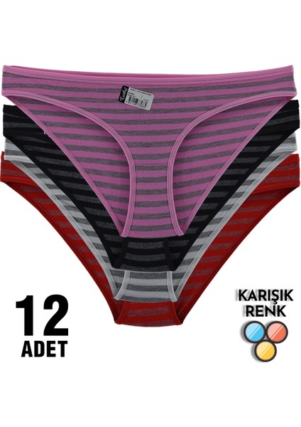 Tutku 0538 Irmak Bayan Bikini 12'li
