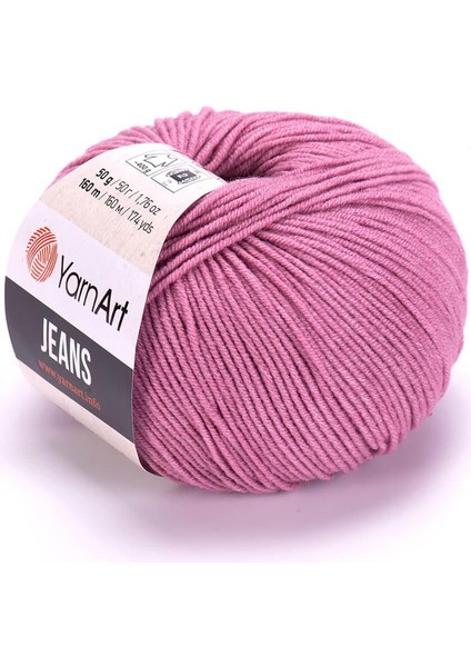Jeans Gül Kurusu El Örgü Ipliği