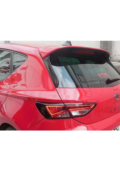 Seat Leon Mk3 Fr Cam Kenar Çıtası Piona Black Spoiler 2012 - 2019 Spoyler