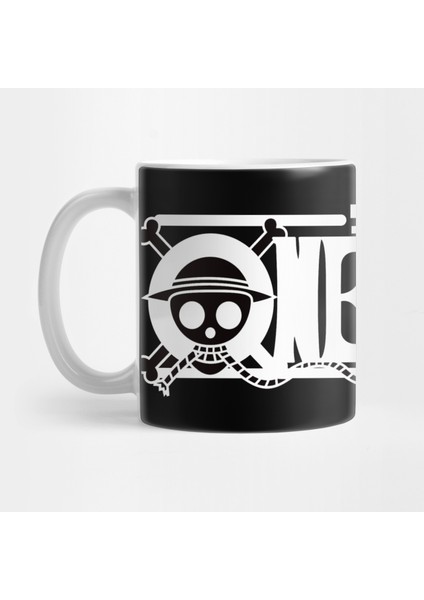 One Piece Logo Kupa Bardak
