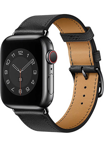Apple Watch Uyumlu 40MM Wiwu Attleage Watchband Hakiki Deri Kordon