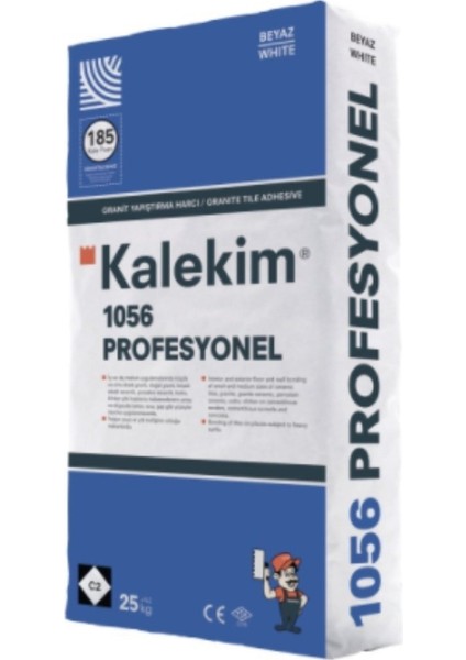 Profesyonel - Granıt Yapıstırma Harcı (Gri) C2t 25 Kg 1056