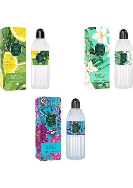 Kolonya Okyanus, Çeşme Limonu ve Hawaii Ananas