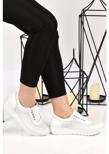 02141 Kadın Günlük Deri Ayakkabı