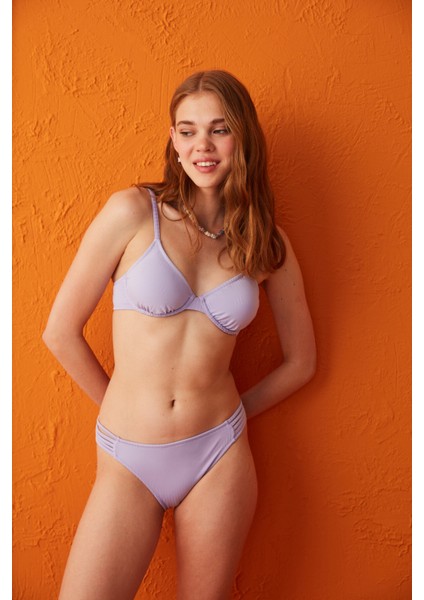 Eflatun Lively Balen Bikini Üstü modelleri