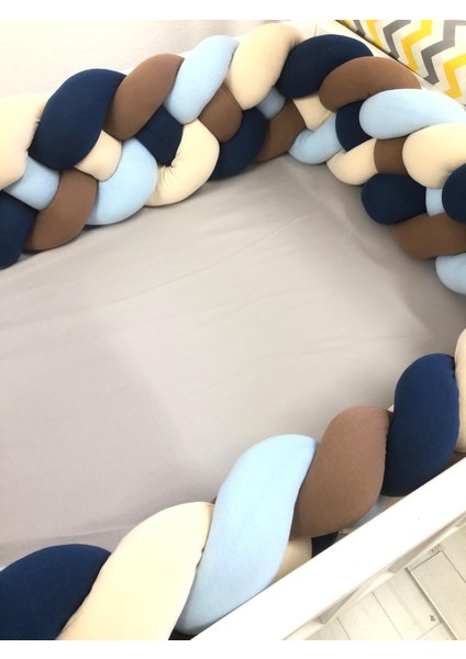 Guldesıgnstore 4 Lü Modelörgü Koruma Lacivert-Bebe Mavisi-Kahve-Krem