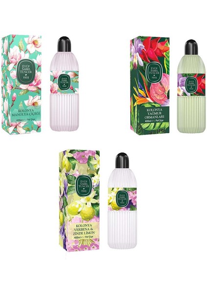 Kolonya Verbena & Zinde Limon, Manolya Çiçeği ve Yağmur Ormanları