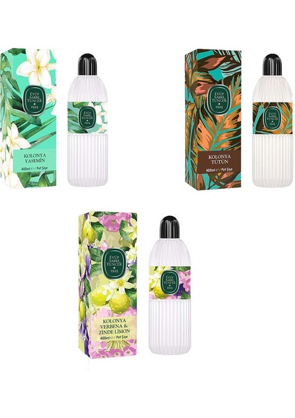 Kolonya Verbena & Zinde Limon, Yasemin ve Tütün