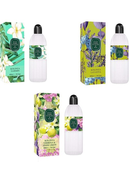 Kolonya Verbena & Zinde Limon, Yasemin ve Lavanta