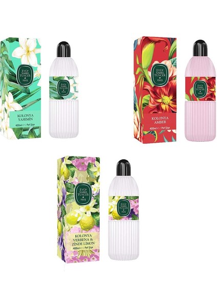 Kolonya Verbena & Zinde Limon, Yasemin ve Amber