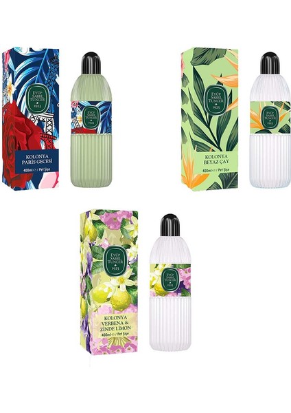 Kolonya Verbena & Zinde Limon, Paris Gecesi ve Beyaz Çay