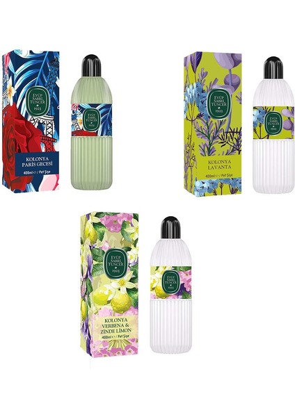 Kolonya Verbena & Zinde Limon, Paris Gecesi ve Lavanta