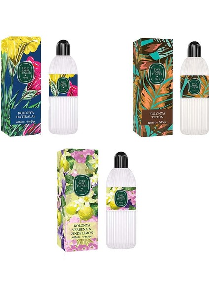 Kolonya Verbena & Zinde Limon, Hatıralar ve Tütün