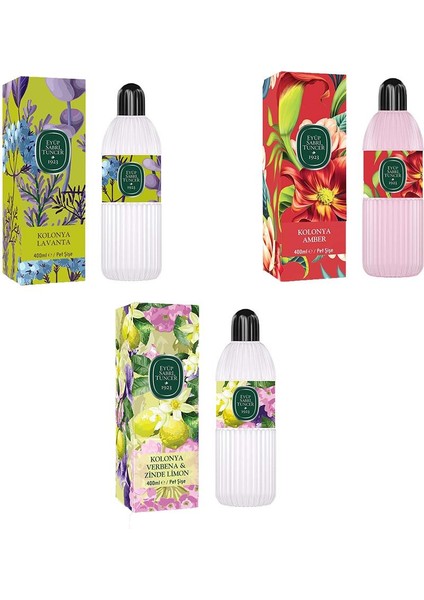 Kolonya Verbena & Zinde Limon, Lavanta ve Amber