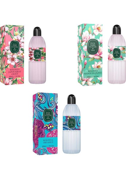 Kolonya Okyanus, Japon Kiraz Çiçeği ve Manolya Çiçeği