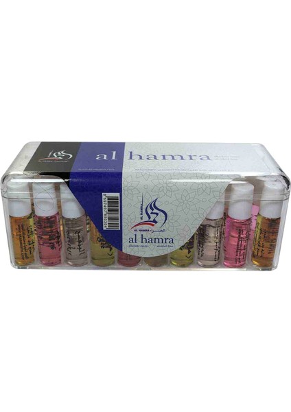 Aksa Al Hamra Alkolsüz Esans - Plastik Kapaklı 5 cc - 40 Adet - 1 Kutu