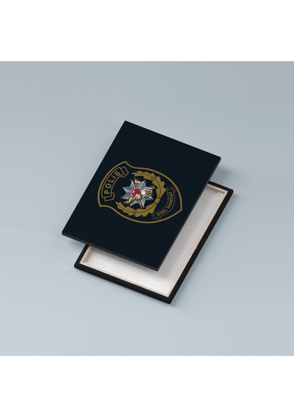 Polis Özel Harekat Logosu Kanvas Tablo 40X55CM
