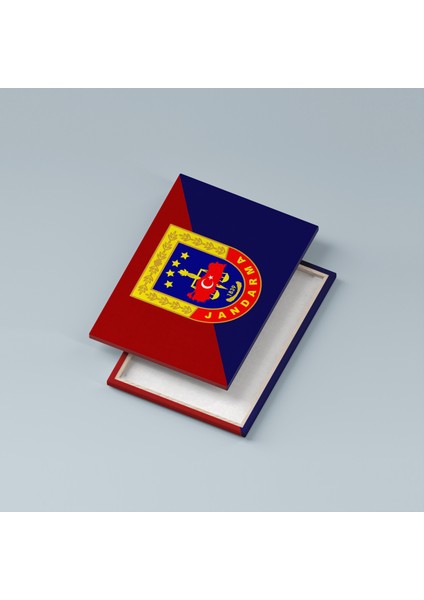 Jandarma Logosu Kanvas Tablo 40X55CM