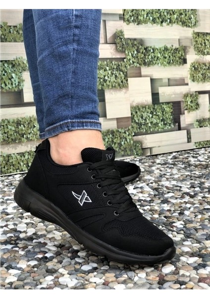 Siyah Unisex Sneaker Spor Ayakkabı