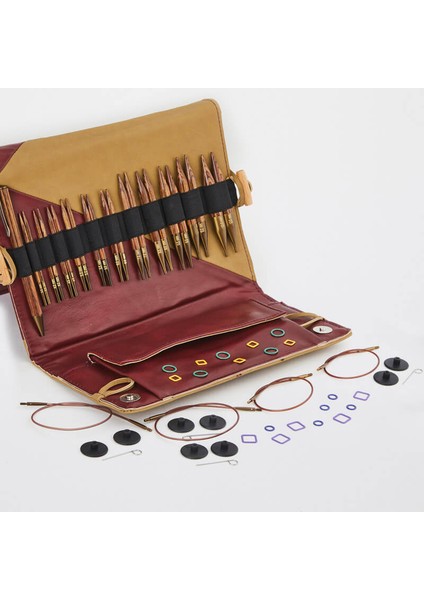 Ginger Special Misinalı Ucu Değiştirilebilir Örgü Şiş Seti (Special Ic 40 Cm)