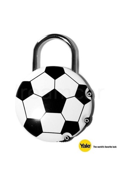 3 Şifreli Futbol Asma Kilit