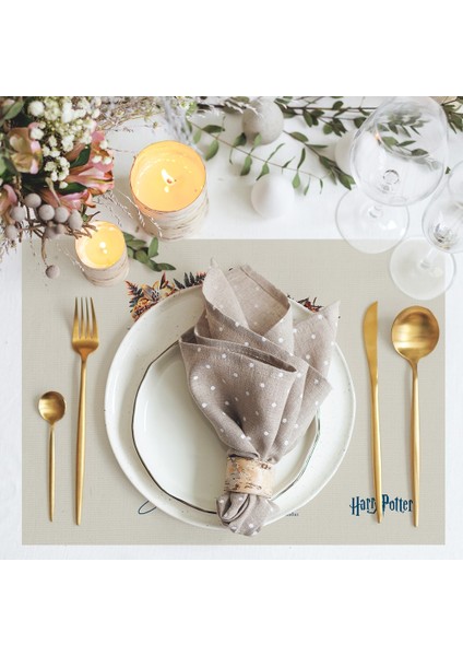 Hogwarts Kumaş Amerikan Servis 4'lü Set 35 x 50 cn fiyatları