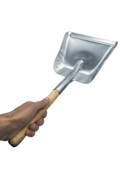 Metal Mini Faraş Çöp Küreği Ahşap Saplı modelleri