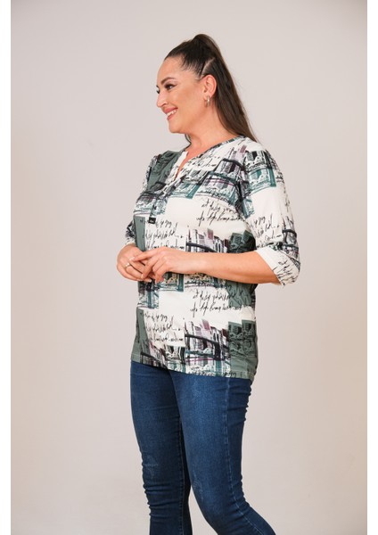 Büyük Beden Kadınbluz modelleri