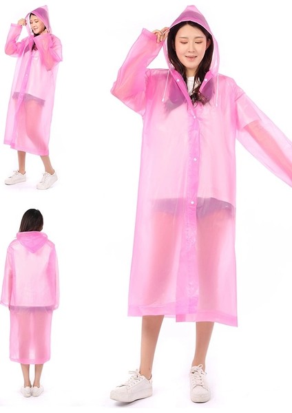 Spor Yağmurluk Eva Pembe Yağmurluk fırsatları