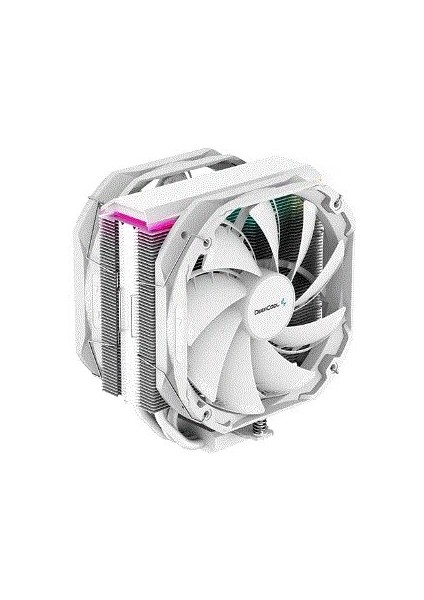 DeepCool AS500 PLUS WH RGB 140 mm Intel(1700p)-AMD Uyumlu Hava Soğutucu Beyaz