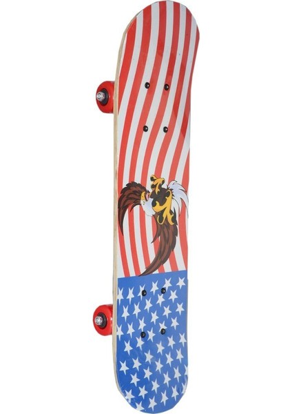 Birlik Toys 2406 Desenli Ahşap Kaykay 58 cm